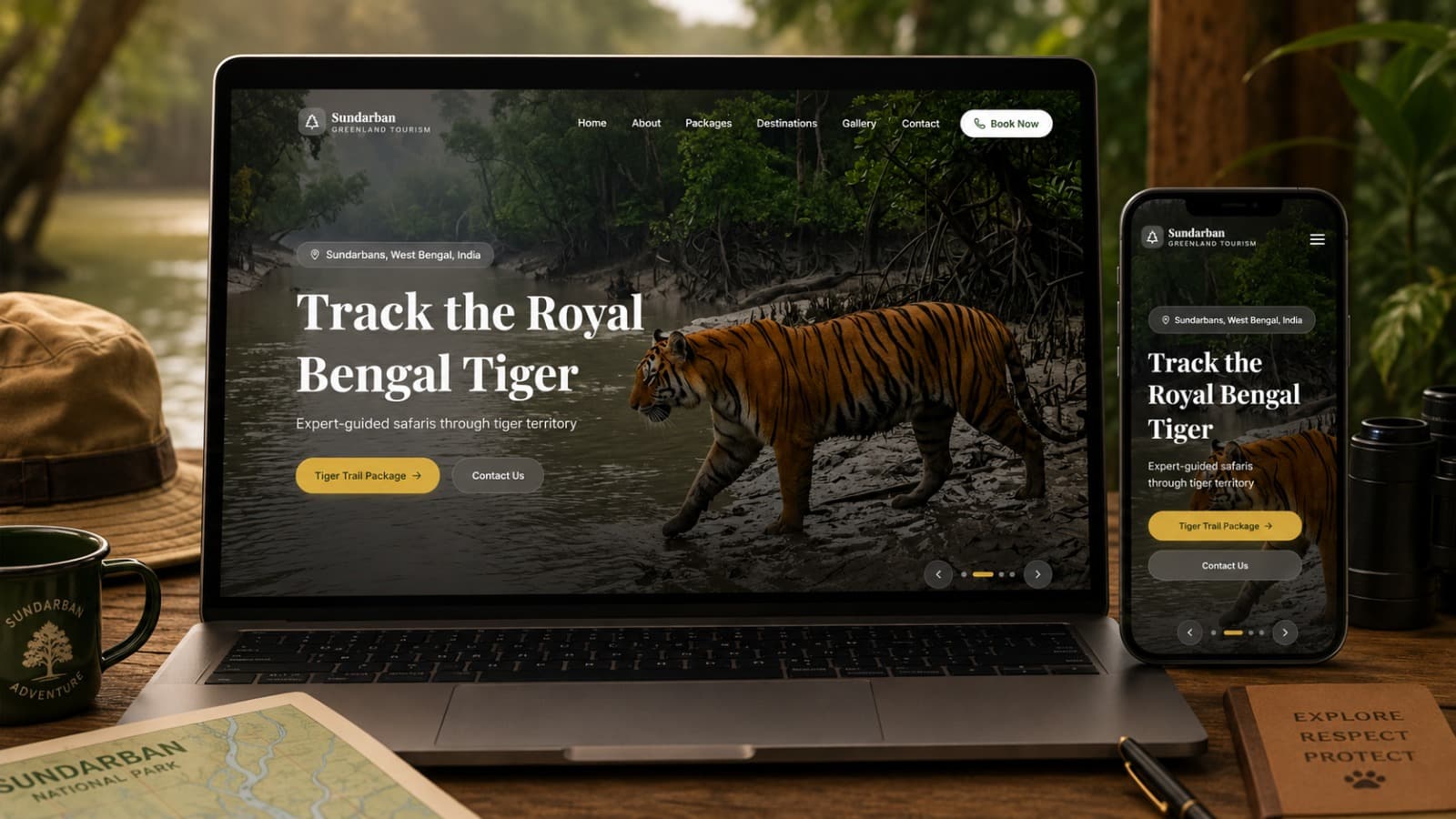 Sundarban Greenland Tourism — Tourism & Safari Website